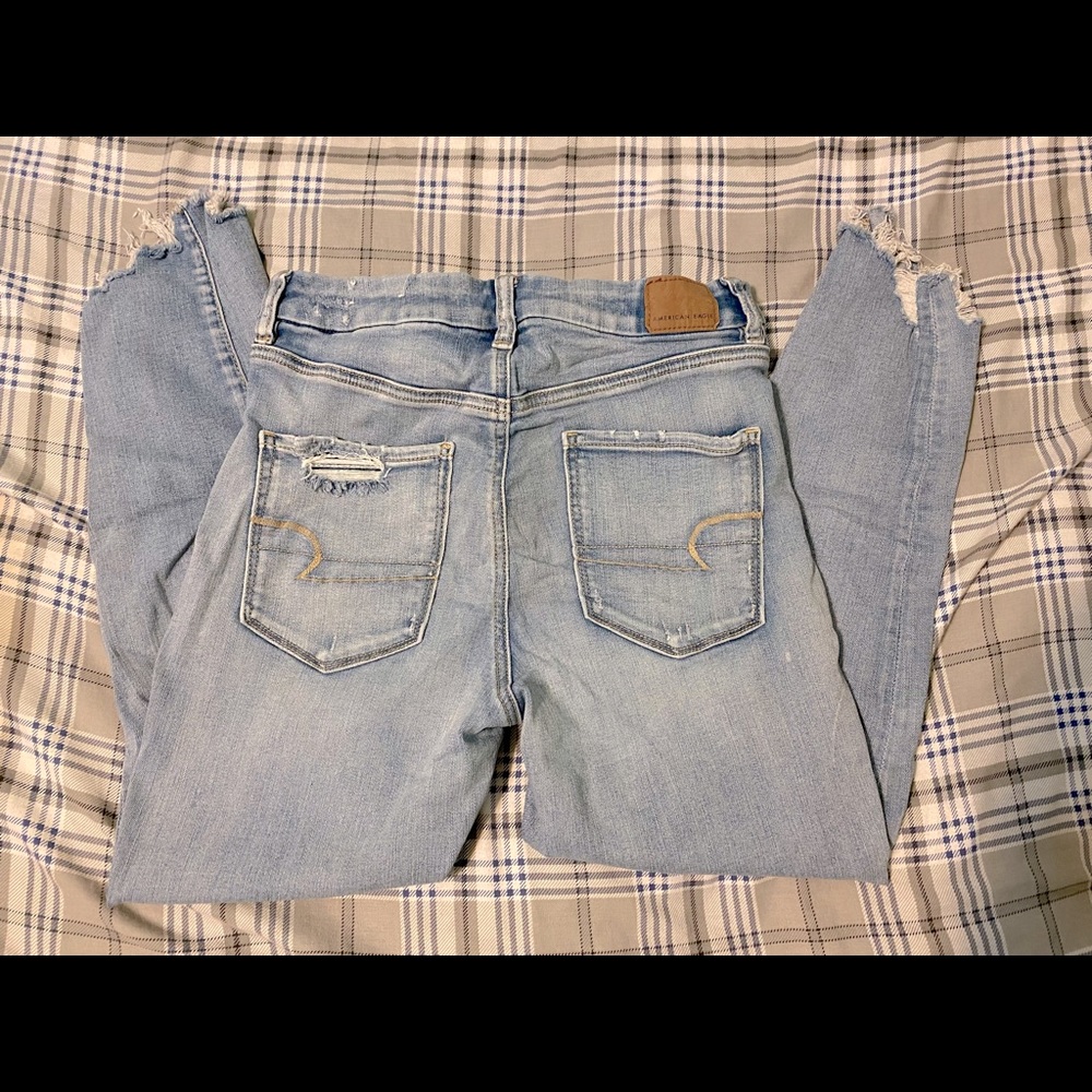 American Eagle Curvy High Rise Jegging Crop